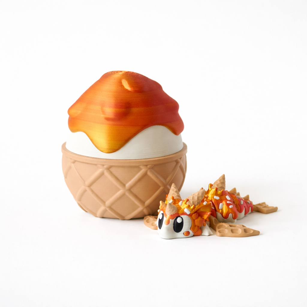 Waffle Baby Dragon Egg