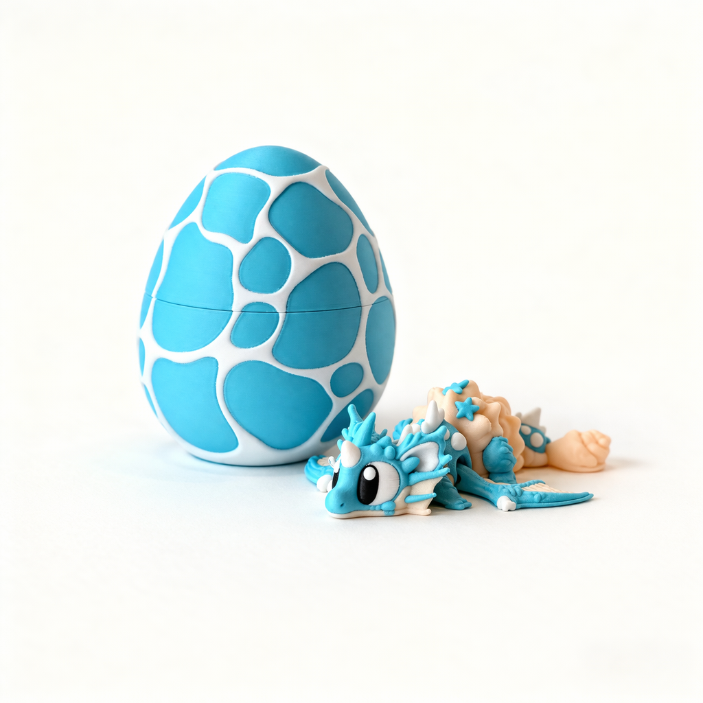 Seashell Baby Dragon Egg
